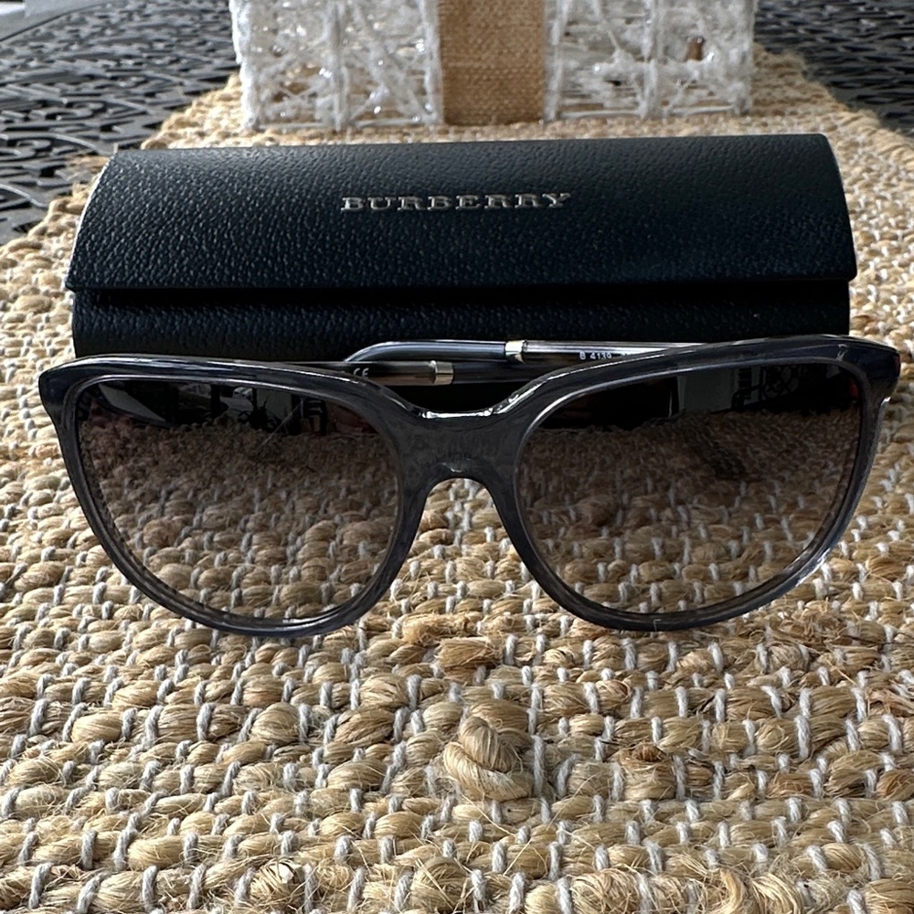 Burberry Gray Gradient Sunglasses - image 1
